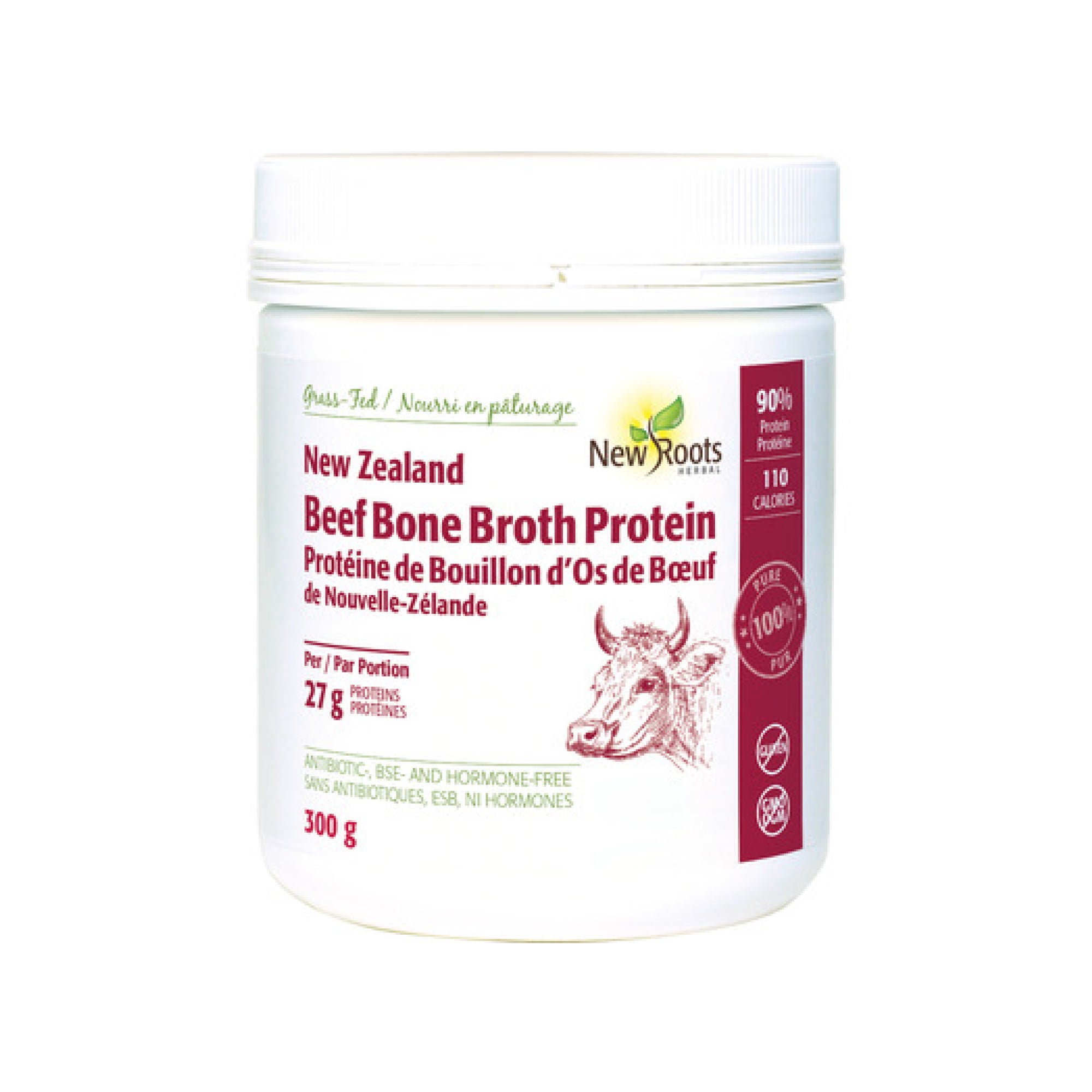 New Roots Herbal Beef Bone Broth Protein 300g