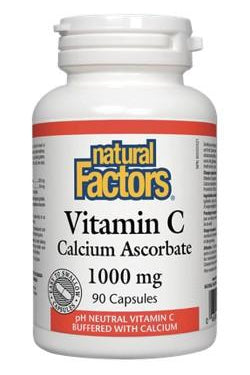 Natural Factors Vitamin C Calcium Ascorbate 1000 mg 90s