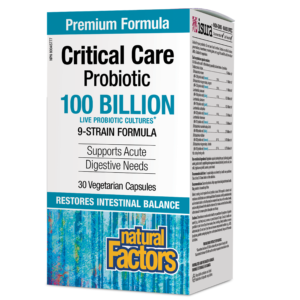 Natural Factors Critical Care Probiotic 55 Billion 80s