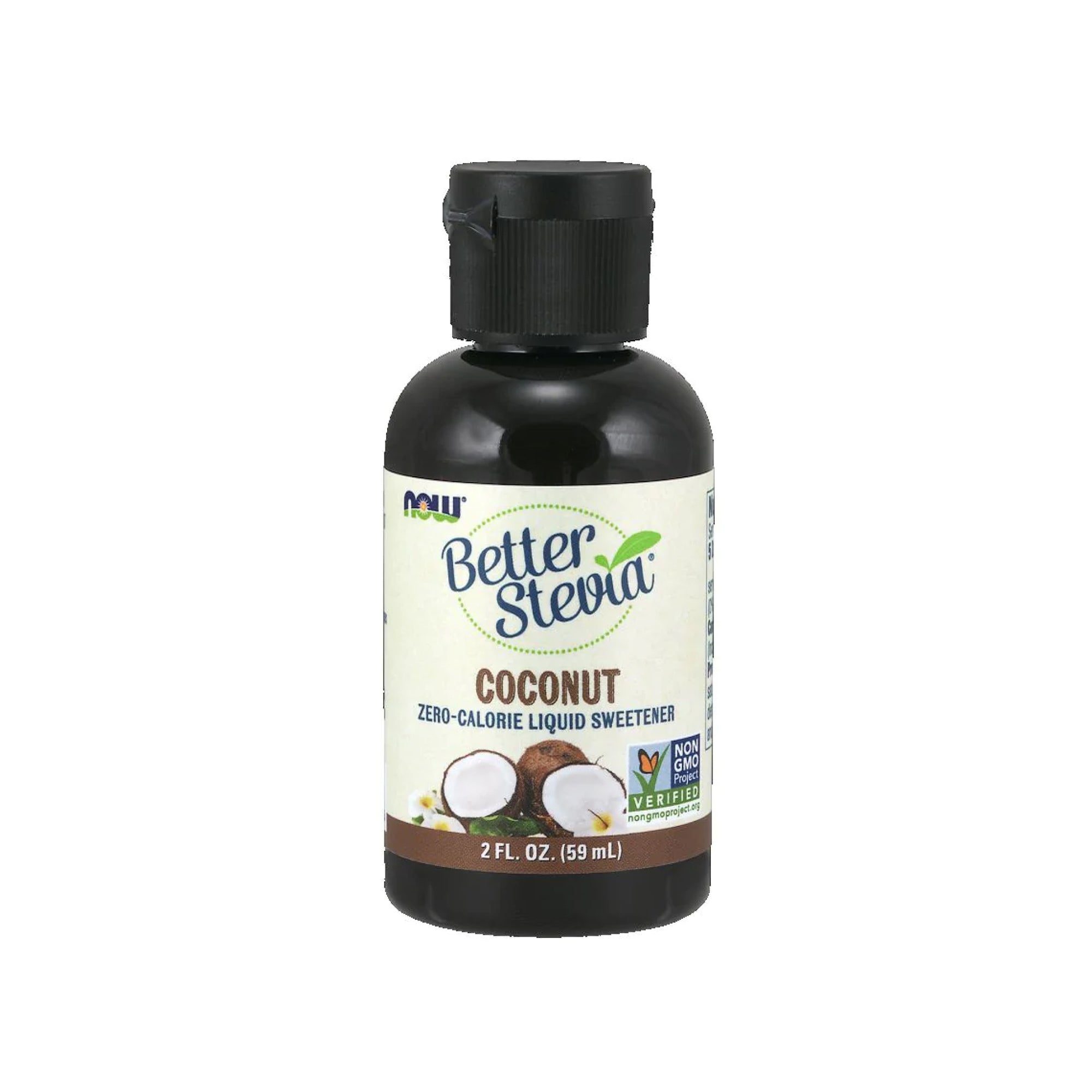 NOW BetterStevia Liquid Sweetener Coconut Flavour 59ml