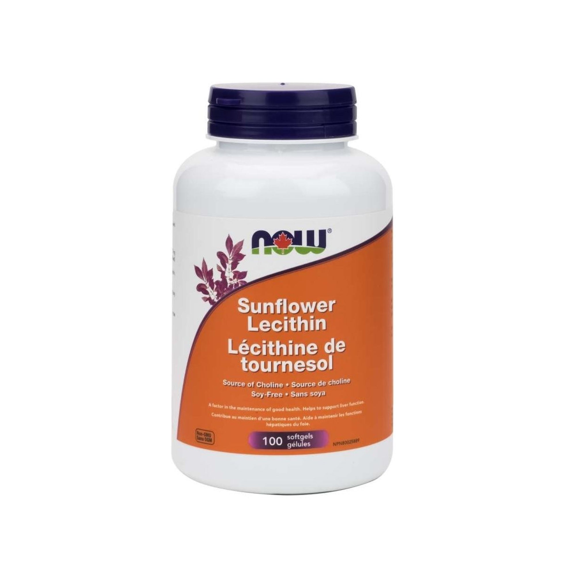 NOW Sunflower Lecithin 1200mg 100s