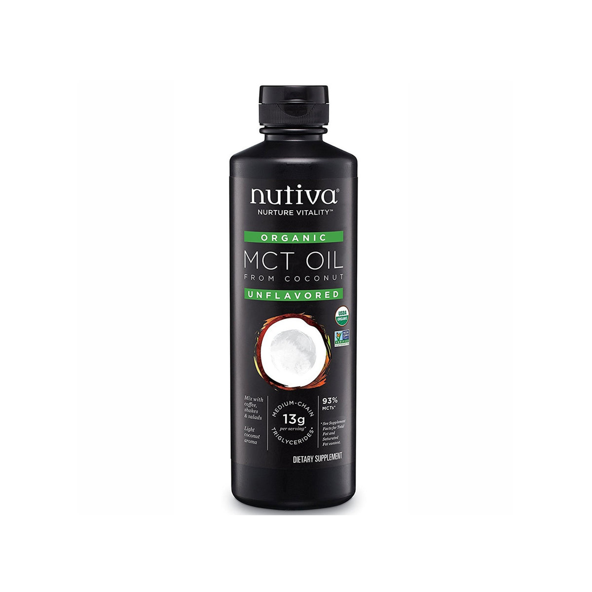 Nutiva Organic MCT Coconut Oil 473ml