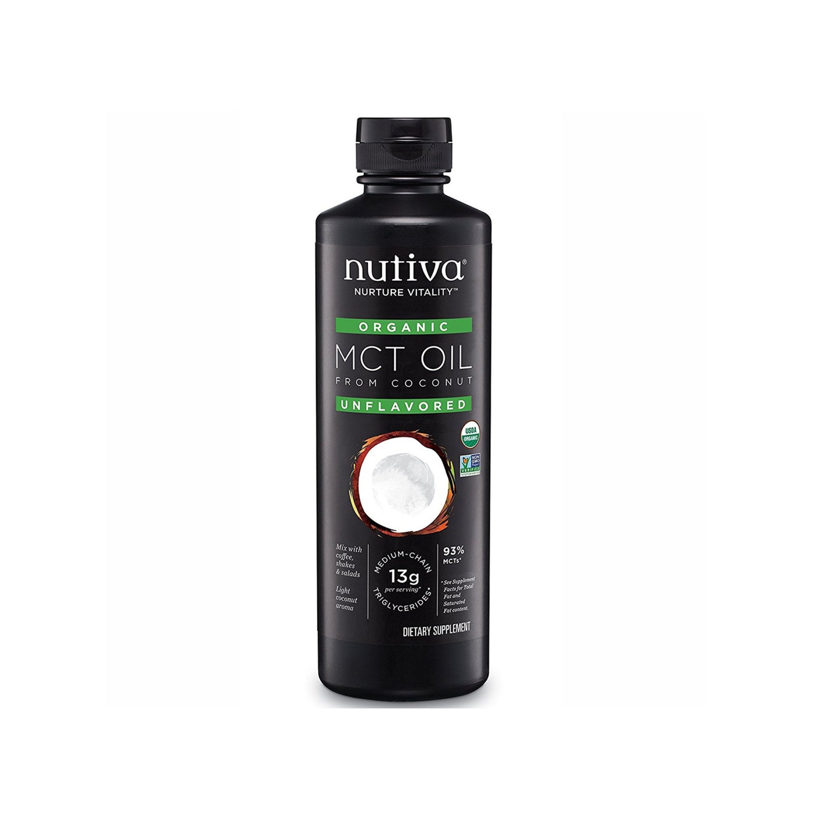 Nutiva Organic MCT Coconut Oil 473ml
