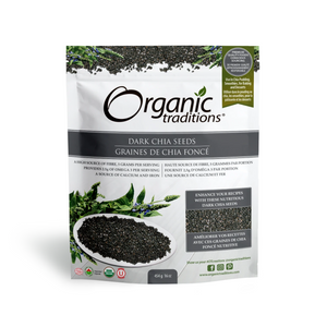 Organic Traditions Organic Dark Chia Seeds 454g