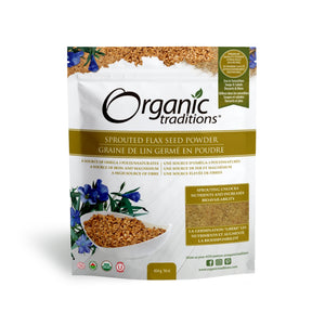 Organic Traditions Organic Sprouted Flax Seed Powder 454g