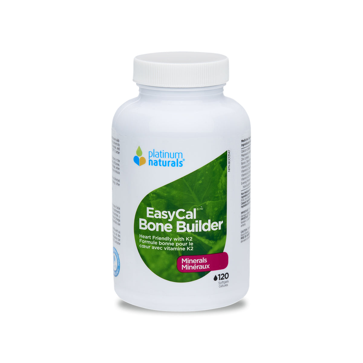 Platinum Naturals EasyCal Bone Builder 120s