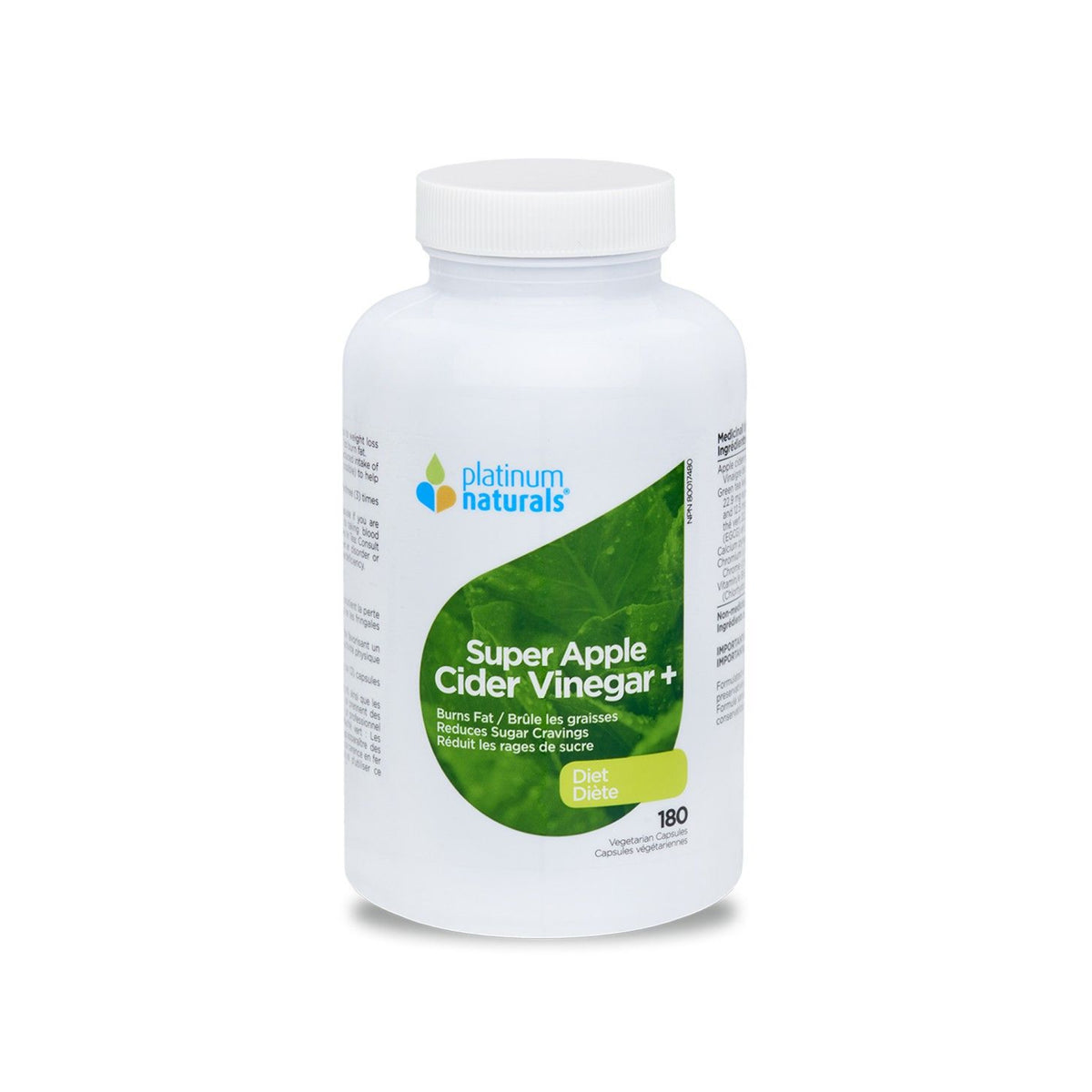 Platinum Naturals Super Apple Cider Vinegar+ 180s