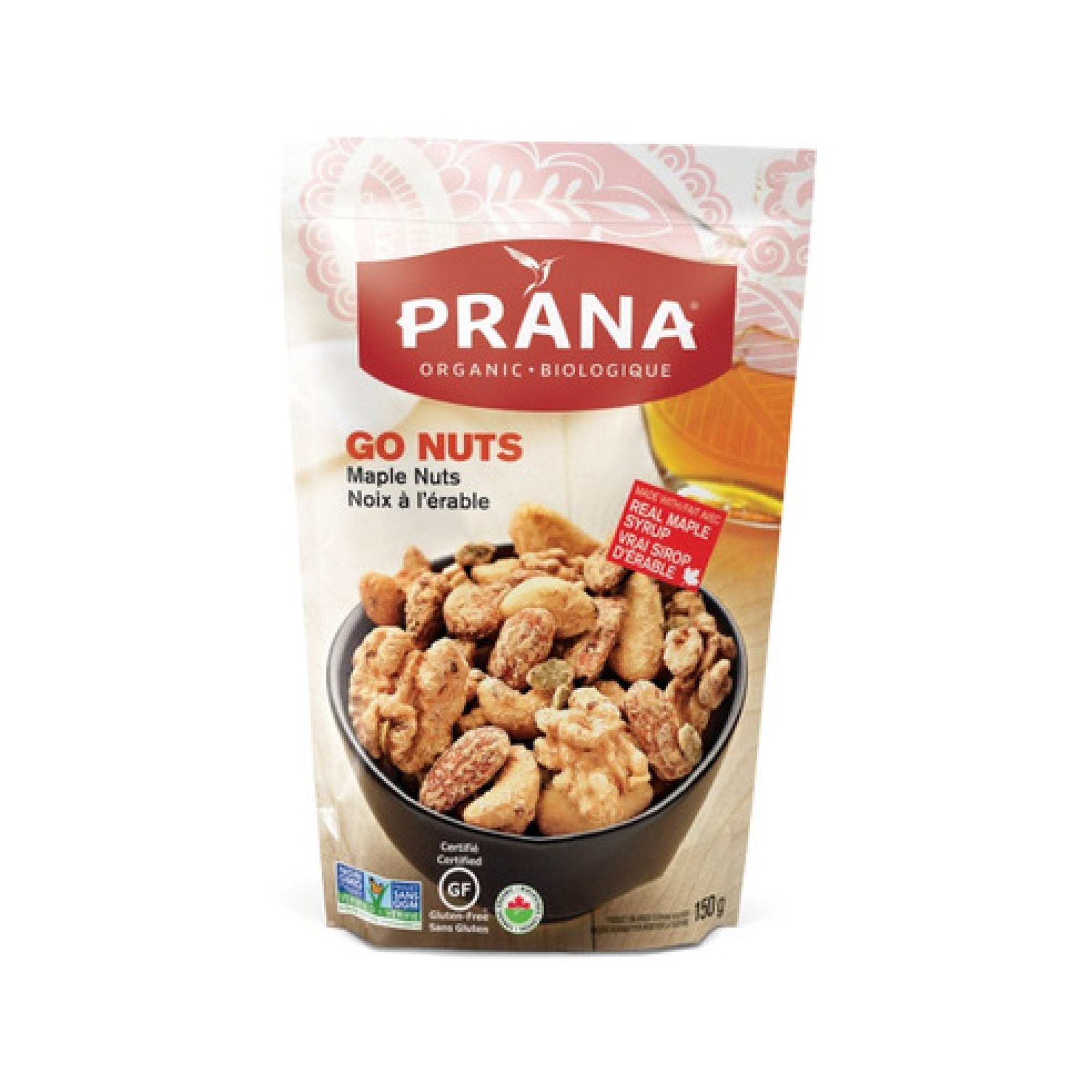 Prana Go Nuts Maple Nuts 150g
