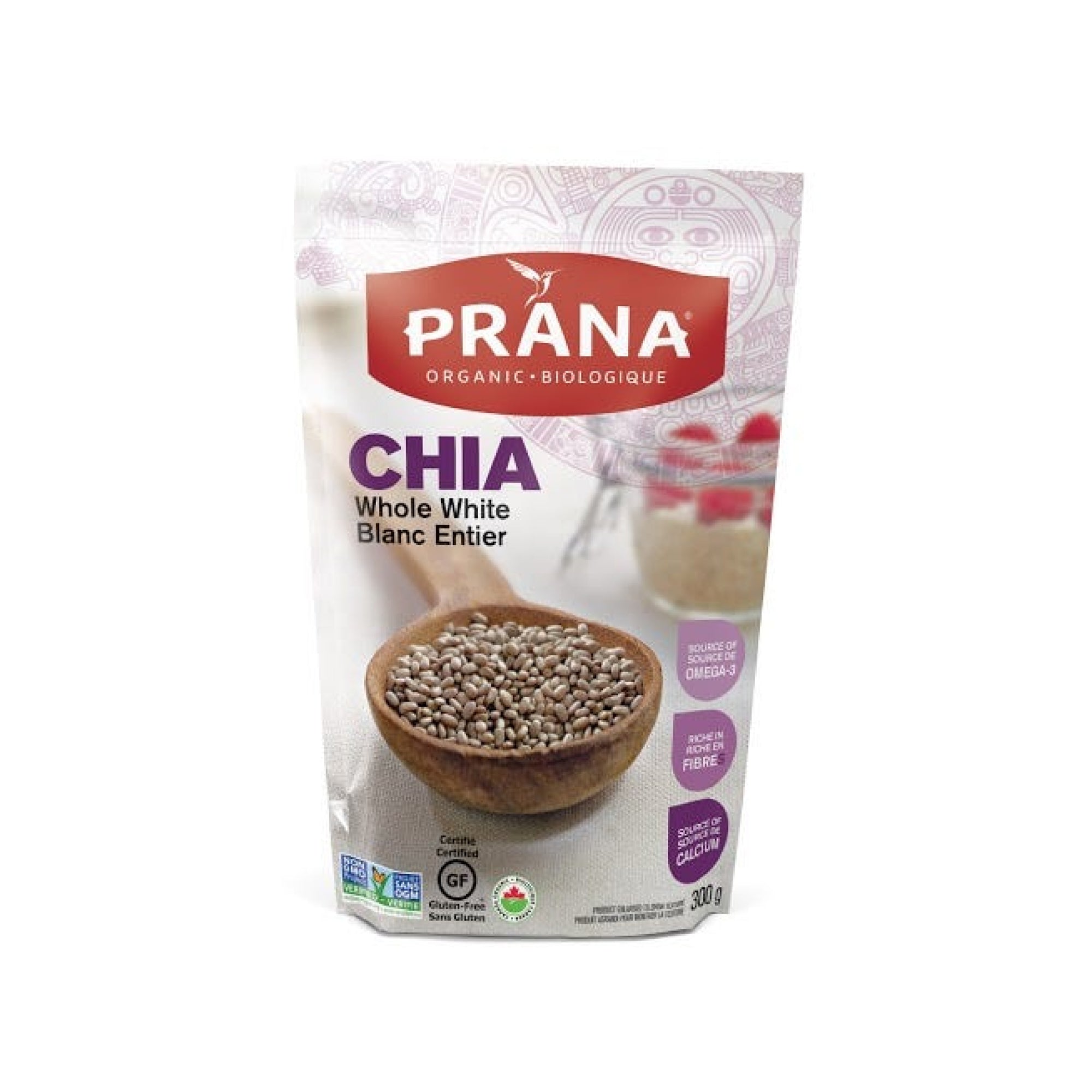 Prana Whole White Chia Seeds 300g