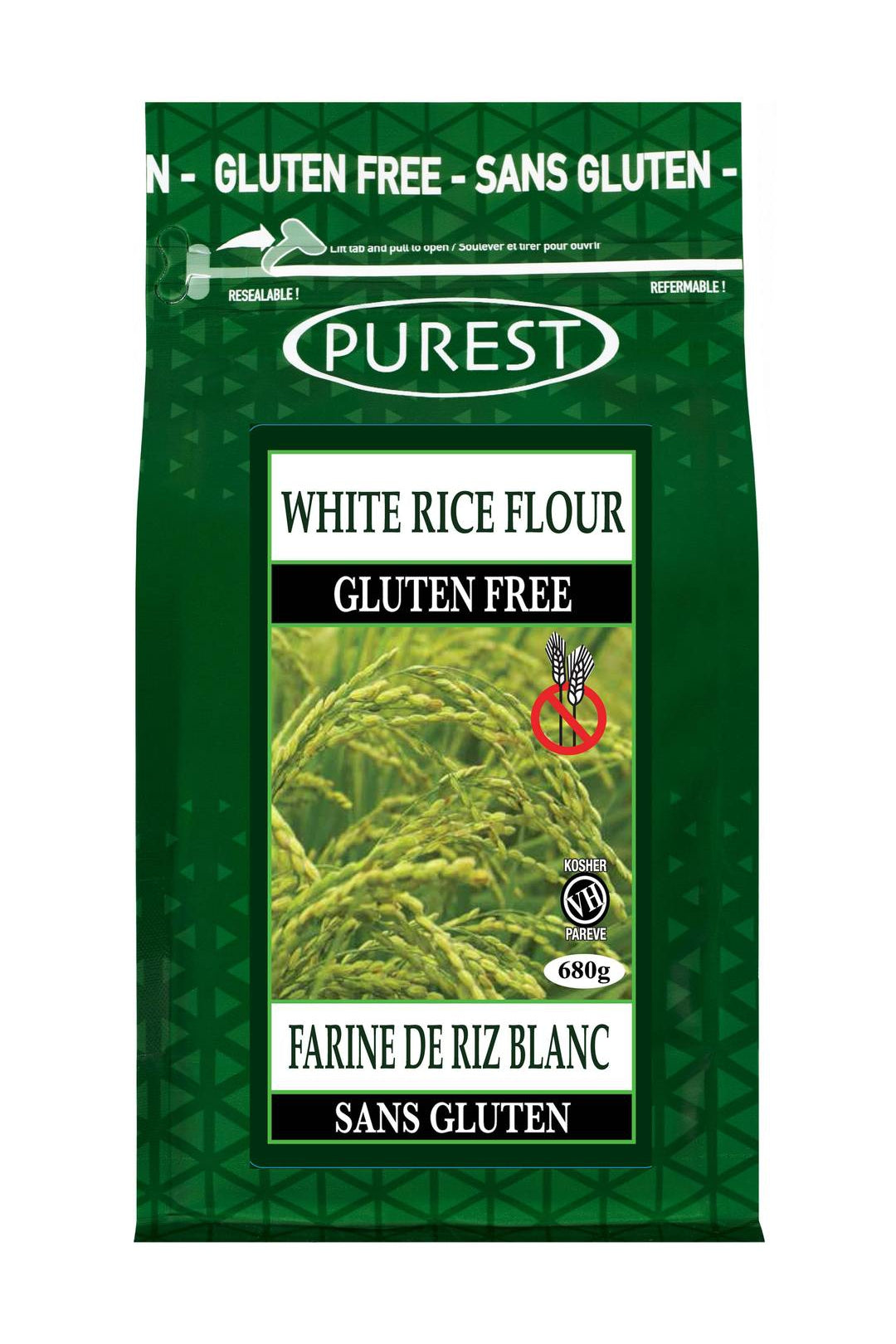 Purest Gluten-Free White Rice Flour 680g