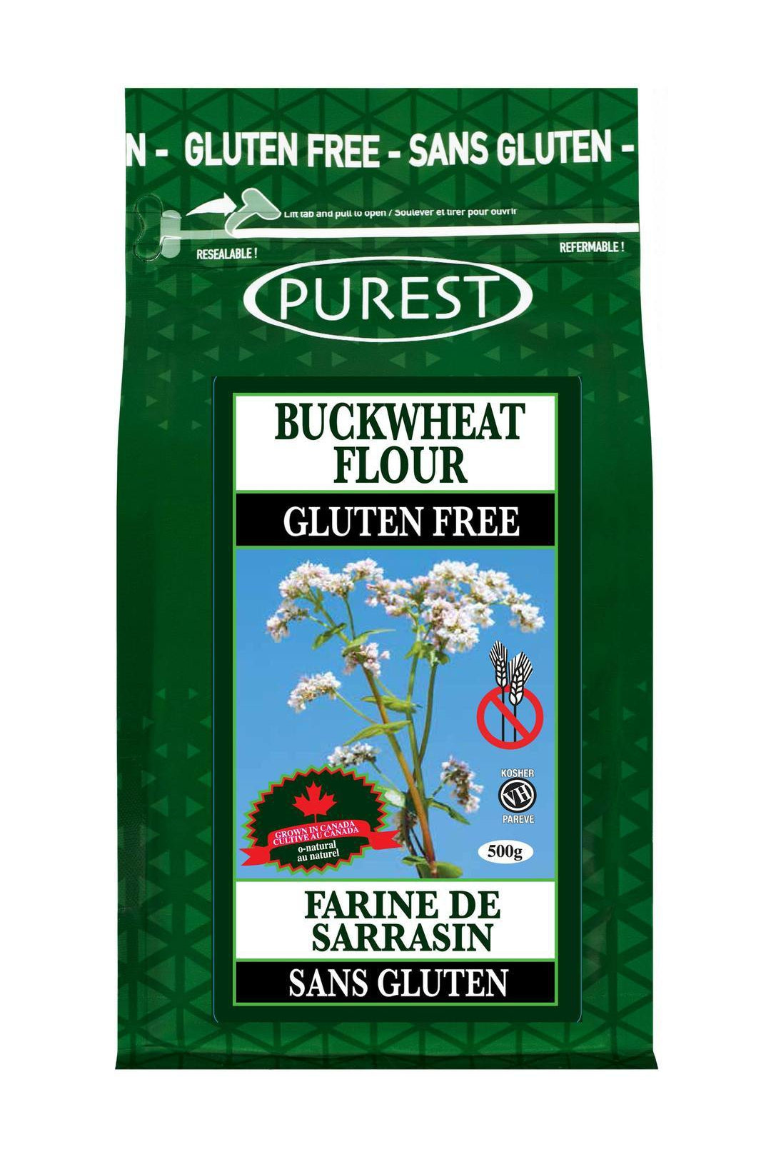 Purest Gluten-Free Buckwheat Flour 500g
