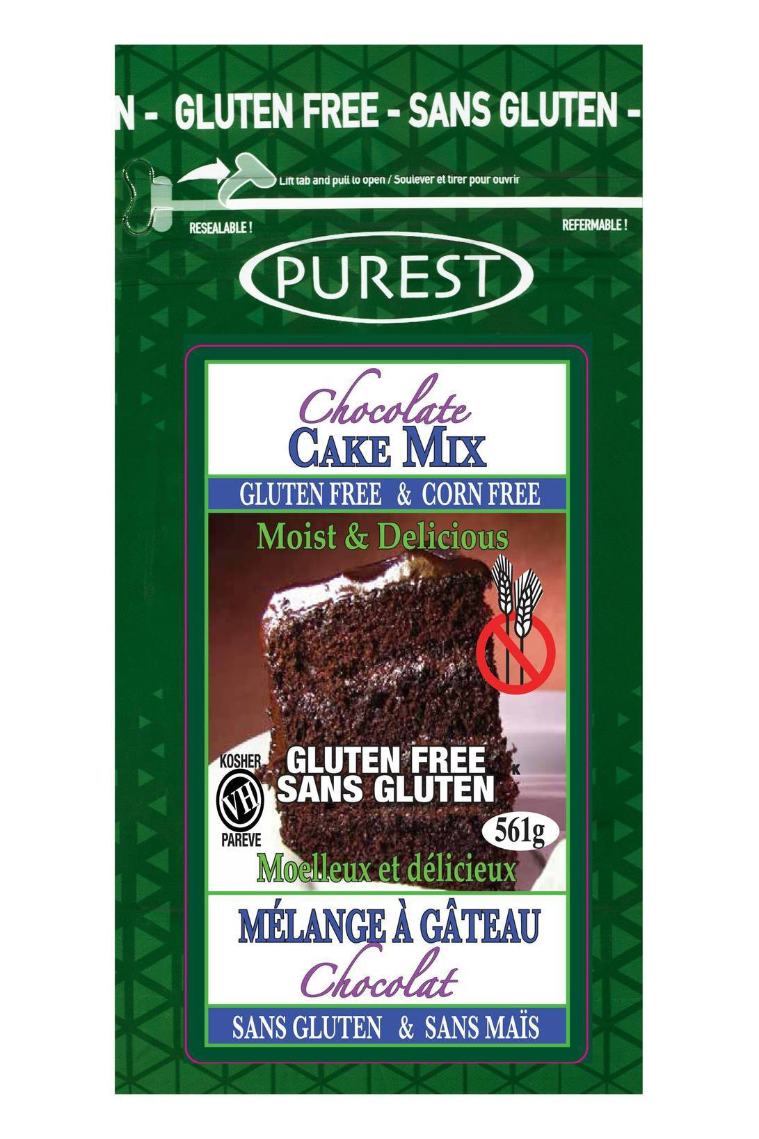 Purest Gluten-Free Chocolate Cake Mix 561g