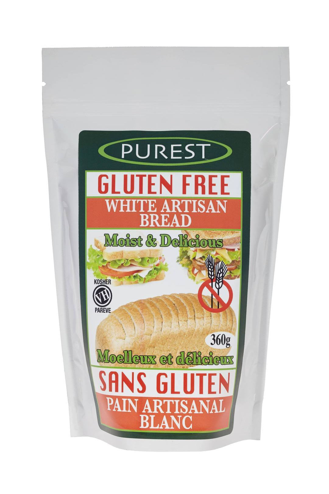 Purest Gluten-Free Artisan White Bread Mix 360g