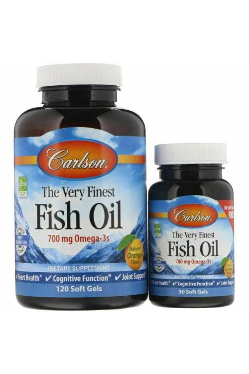 Carlson Fish Oil Orange 120+30s