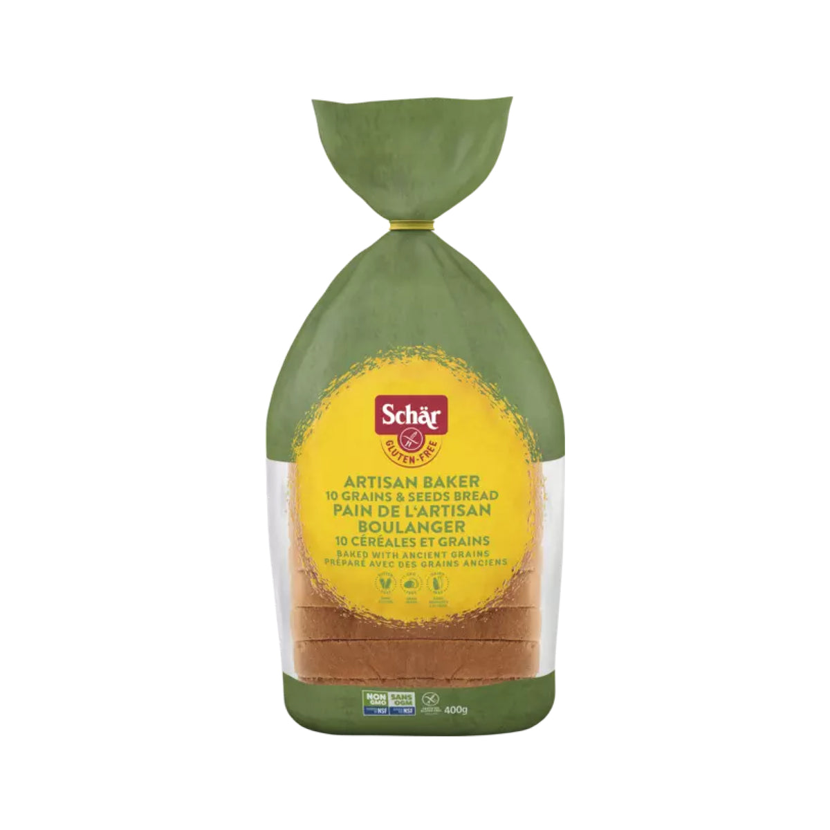 Schar Artisan Baker 10 Grains & Seeds Bread 385g