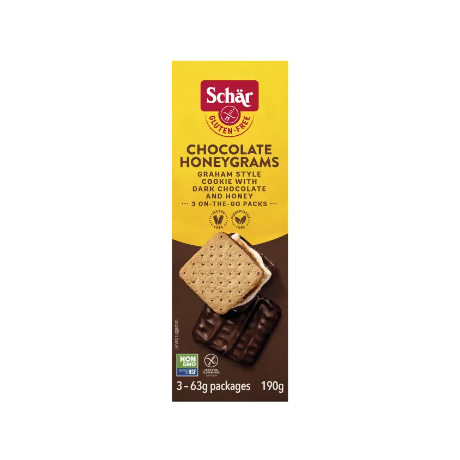 Schar Chocolate Honeygrams 190g