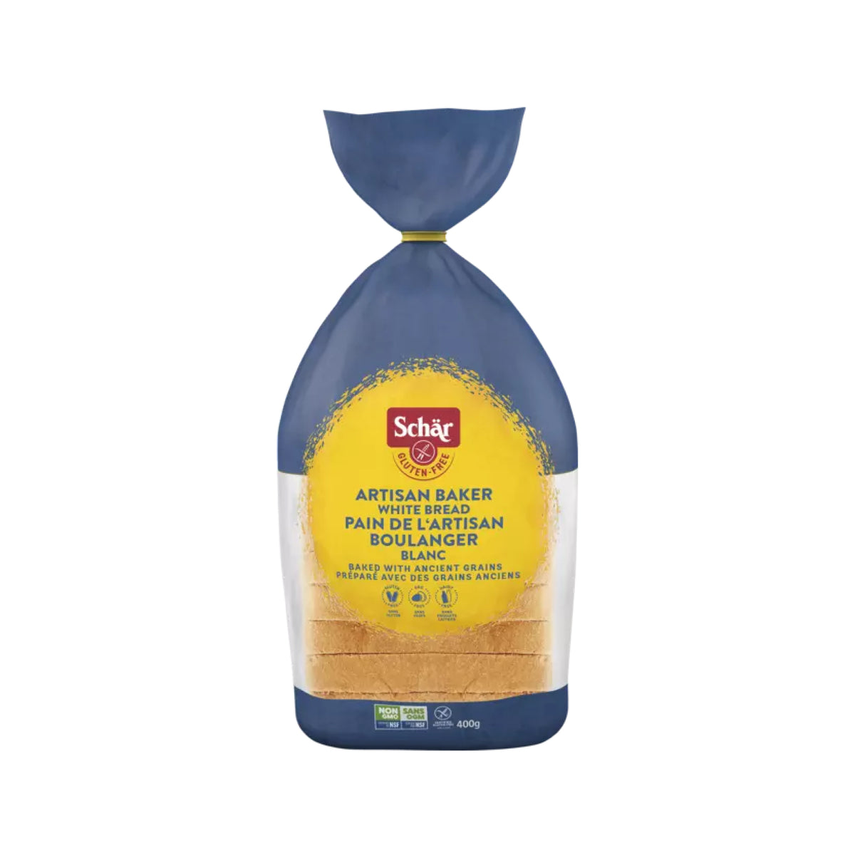 Schar Artisan Baker White Bread 400g