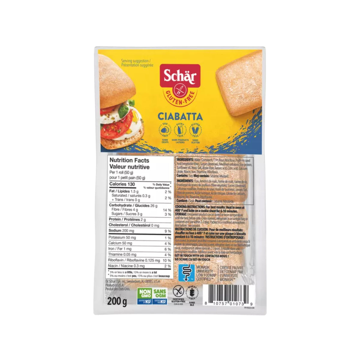 Schar Ciabatta 200g
