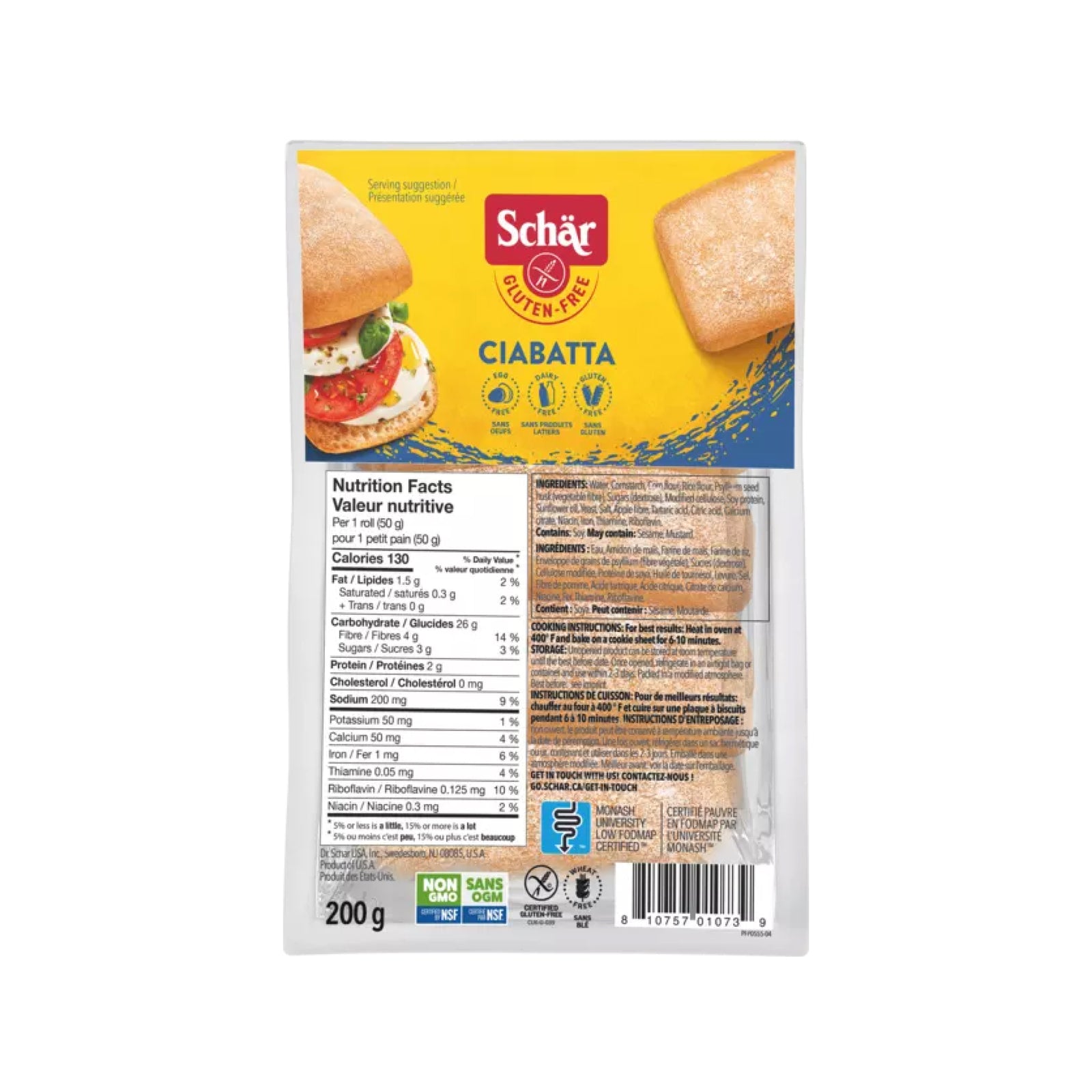 Schar Ciabatta 200g