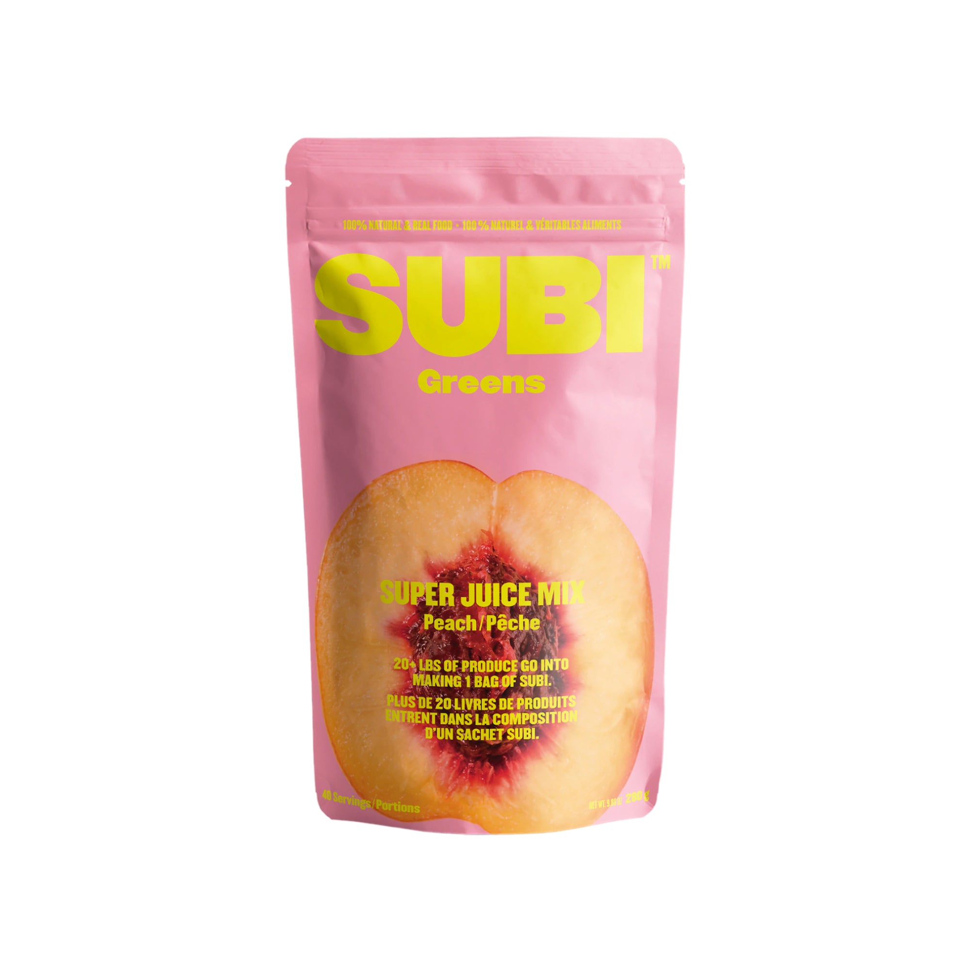 Subi Super Juice Peach Mix 292g