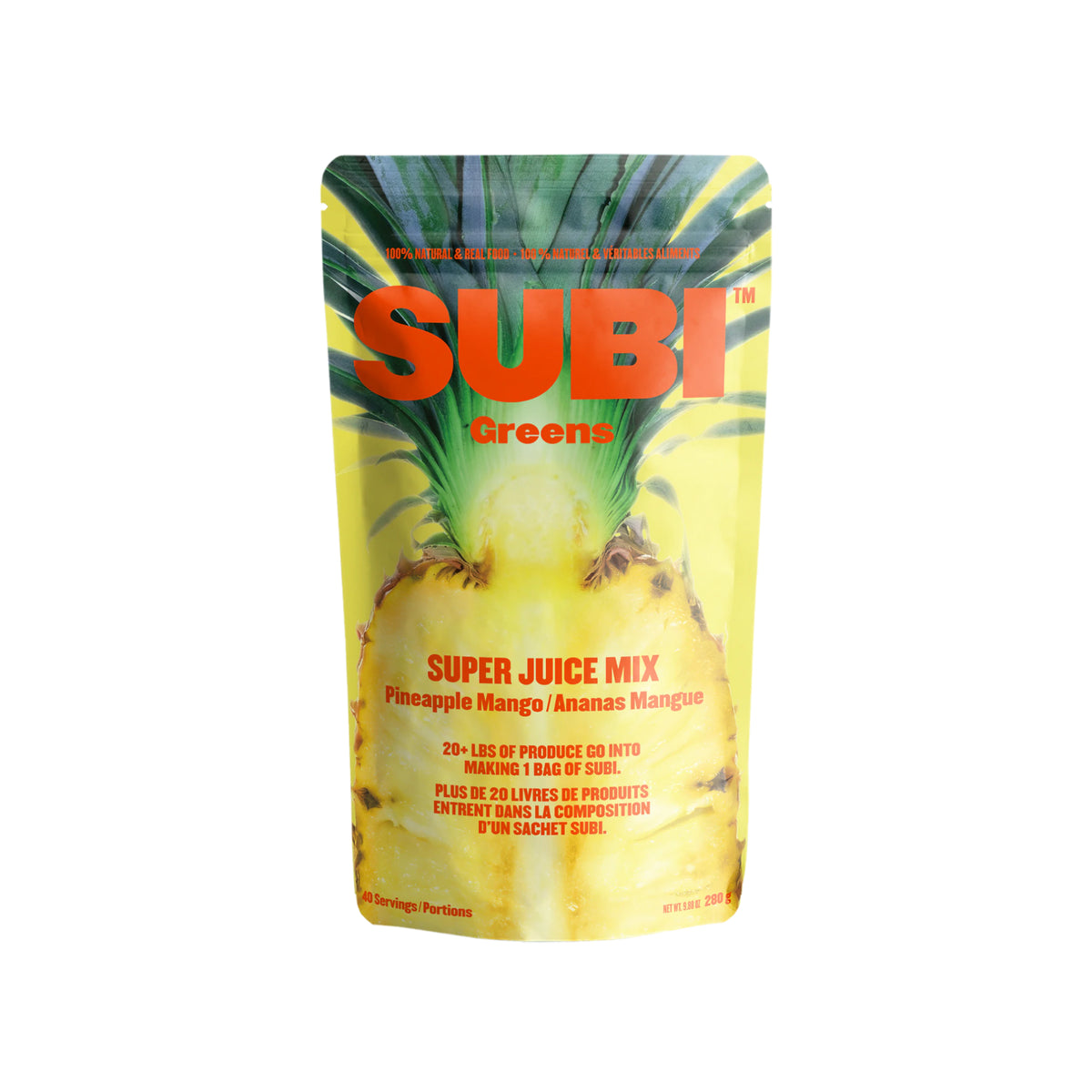 Subi Super Juice Pineapple Mango Mix 301g