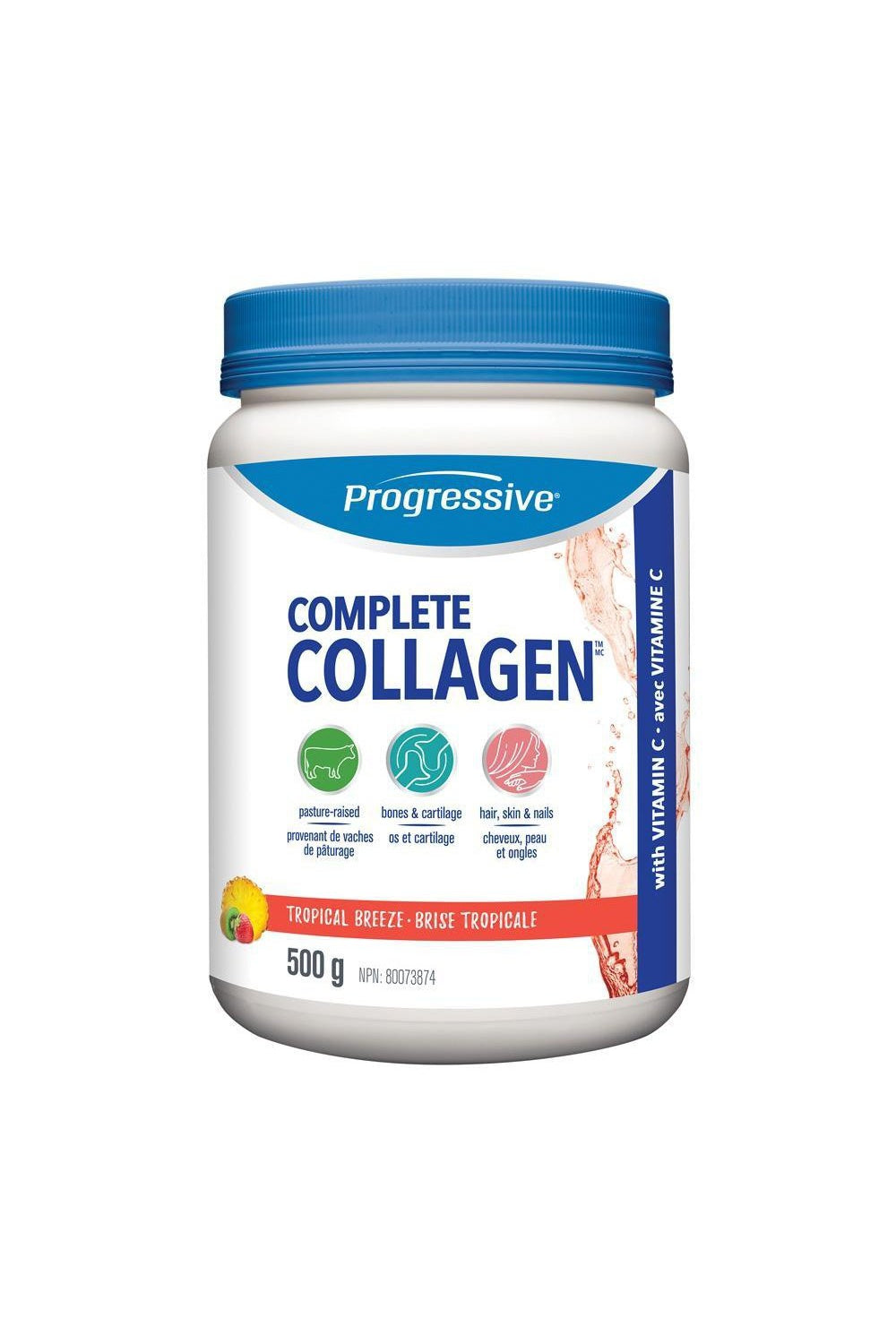 Progressive Complete Collagen Tropical Breeze Flavour 500g