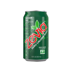 Zevia Zero Calorie Ginger Ale 6x355ml